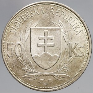 Slovenský štát 1939 - 1945, 50 Ks 1944 Tiso