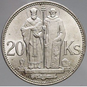 Slovenský štát 1939 - 1945, 20 Ks 1941 Cyril a Metoděj. n. hr.