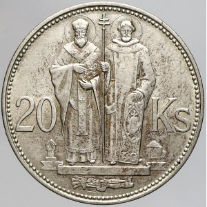 Slovenský štát 1939 - 1945, 20 Ks 1941 Cyril a Metoděj