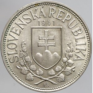 Slovenský štát 1939 - 1945, 20 Ks 1941 Cyril a Metoděj