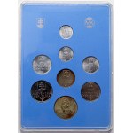 Slovenská republika 1993 - 2008, Sada oběhových mincí 1994 (10 hal. - 10 Sk + Al žeton), orig. plexi pouzdro, papír...