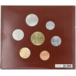 Slovenská republika 1993 - 2008, Ukázková sada oběhových mincí (10 h. - 10 Sk) z let 2002-07...