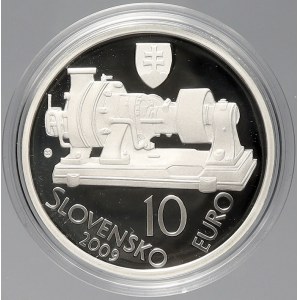 Slovenská republika 2009 - nyní, 10 € 2009 Stodola, plexi pouzdro, etue, karta