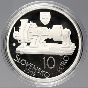 Slovenská republika 2009 - nyní, 10 € 2009 Stodola, plexi pouzdro, etue, karta