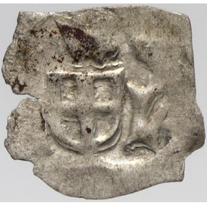 Vévoda Fridrich V. (1424-93), Vídeňský ½ fenik W-H-L se čtyřrázem, mincm. Teschler. Rad.-25