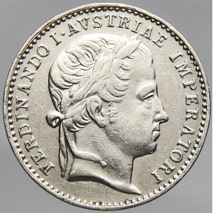 Ferdinand V. / I. (1835-48), Malý žeton na holdování ve Vídni 14.6.1835. Ag 17,9 mm (3,27 g). Novák-V/XVIII...