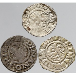 Ferdinand I., Bílý peníz 1562 a 2 ks bez letopočtu