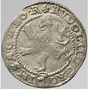Rudolf II., Bílý groš 1601 K. Hora - Spies. nedor.