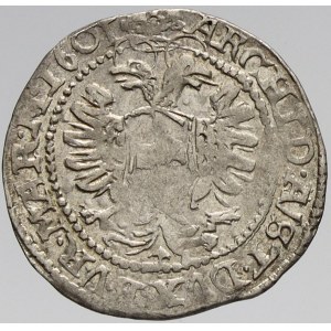 Rudolf II., Bílý groš 1601 K. Hora - Spies. nedor.