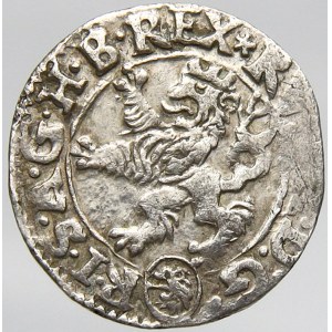 Rudolf II., Malý groš 1607 Jáchymov - Lengefelder. MKČ-413. n. nedor.