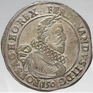 Ferdinand II., Mince kiprová. 150 krejcar 1622 Praha - Hübmer. MKČ-695. zcela n. vada stř., zcela n. nedor...