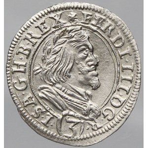 Ferdinand III., 3 krejcar 1657 Graz. KM-424