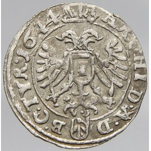 Ferdinand III., 1 krejcar 1644 Vídeň - Stadler. KM-830