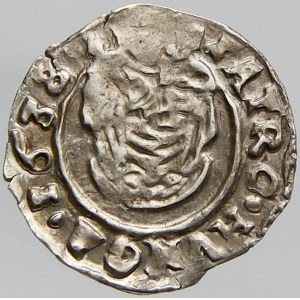 Ferdinand III., Denár 1638 KB. Husz.-1236. n.nedor.