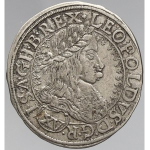 Leopold I., XV krejcar 1662 CA Vídeň - Cetto. Höll.-WIE62.5.1