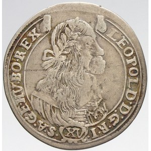 Leopold I., XV krejcar 1667 KB
