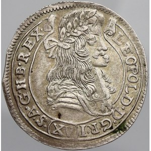Leopold I., XV krejcar 1678 KB. Nech.-1161