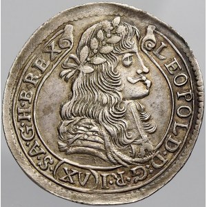 Leopold I., XV krejcar 1679 KB. Nech.-1162