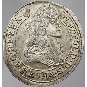 Leopold I., XV krejcar 1683 KB. Nech.-1166