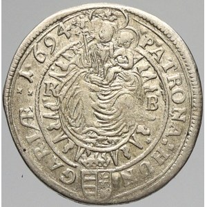 Leopold I., 3 krejcar 1694 KB. Nech.-1235