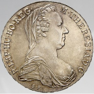 Marie Terezie, Tolar 1780 S.F. NOVORAŽBA