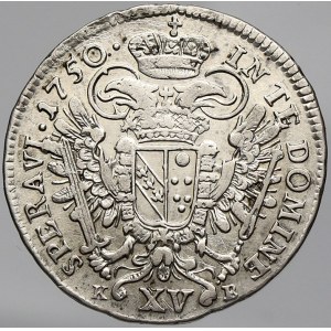 František Lotrinský, XV krejcar 1750 KB