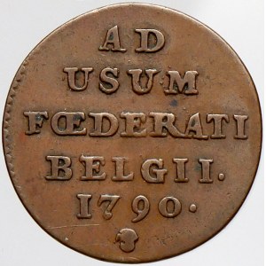 Belgické povstání, 1 liard 1790 Brusel