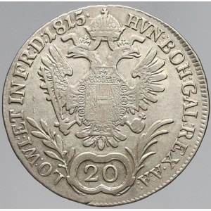 František II./I., 20 krejcar 1815 G