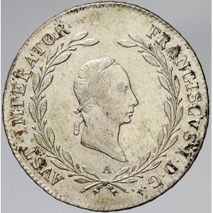 František II./I., 20 krejcar 1828 A