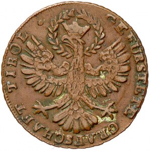 František II./I., Cu 1 krejcar 1809 - povstání v Tyrolsku