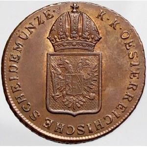 František II./I., Cu 1 krejcar 1816 S