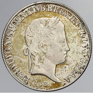 Ferdinand V., 20 krejcar 1842 B Madona