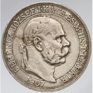 František Josef I., 5 K 1907 KB korunovační