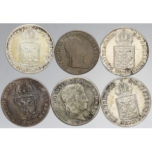 Konvoluty, Konvolut 6 stříbrných mincí