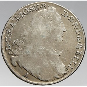 Bavorsko, Maxmilián III. Josef (1745-77). Tolar 1765 A. KM-234.2