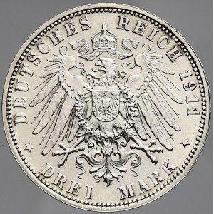 Bavorsko, 3 M 1911 D. KM-517