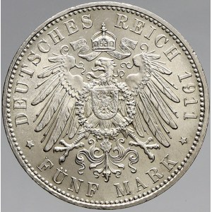 Bavorsko, 5 M 1911 D narozeniny. KM-518