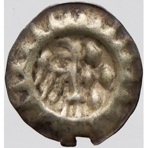 Brandenburg - Stendal, Frederik II. (1440-70). Malý brakteát (dutý fenik). SA-4825. n. hr.