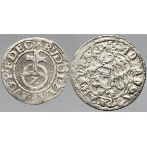 Pfalz - Zweibrücken, Johann I. (1600-04). 3 krejcar b.l. Hannau-Lichtenberg. Filip IV. 2 krejcar (15)87...