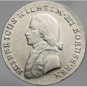 Prusko, Fridrich Vilém III. (1797-1840). 4 groš 1808 G. KM-104A