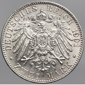 Prusko, 2 M 1901 A 200 let. KM-525