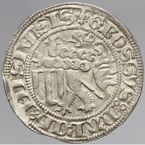 Sasko - Míšeň, Mečový groš, minc. Lipsko. Krug-887/17