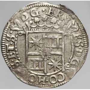 Schaumbrg - Pinneberg, Ernst IV. (1601-22). 4 groscher b.l. s tit. Matyáše II. SaM-3178, KM-75