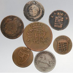 Německo - konvoluty, Konvolut mincí staroněmeckých států