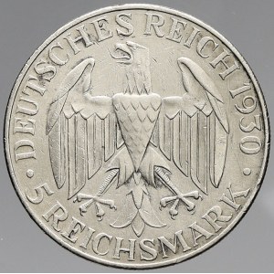 Výmarská republika, 5 RM 1929 A Zeppelin. KM-68. n. hry