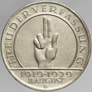 Výmarská republika, 3 RM 1929 D Přísaha