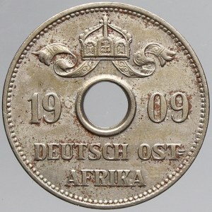 Německá východní Afrika, 10 heller 1909 J. KM-12