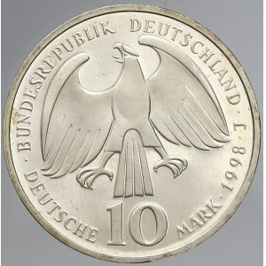 BRD, 10 DM 1998 J Vestfálský mír. KM-191