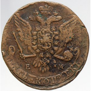 Rusko, Kateřina II. (1762-96), 5 kop. 1763 EM. kor.