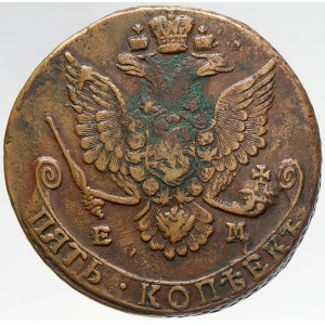 Rusko, Kateřina II. (1762-96), 5 kop. 1781 EM